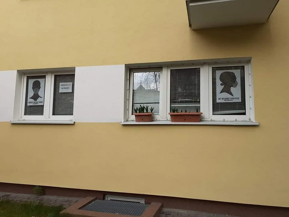 Protest v nouzovém stavu Foto:  Ogólnopolski Strajk Kobiet